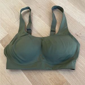 Target all in motion olive green sports bra. Size 34C.